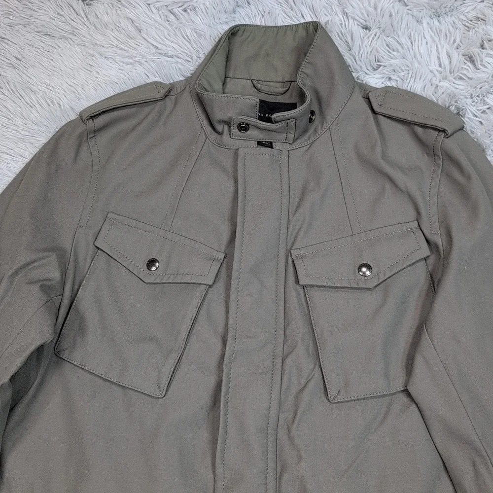 Banana‎ Republic Jacket Mens S Business Coat Zip Up Preppy Pockets Comfort